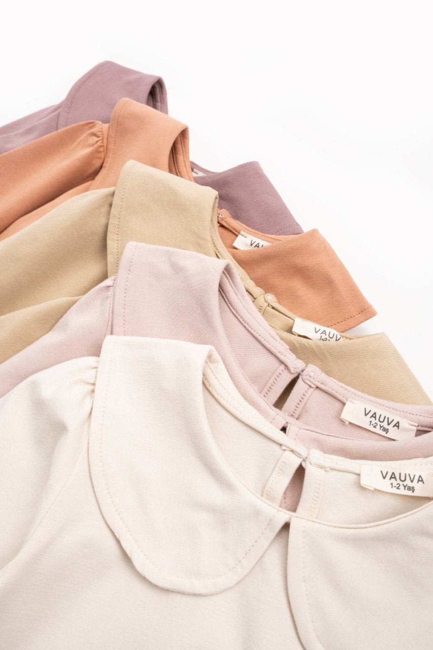 Pull col claudine - Terracotta