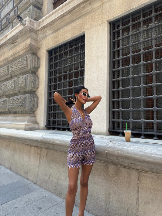 Combinaison short courte