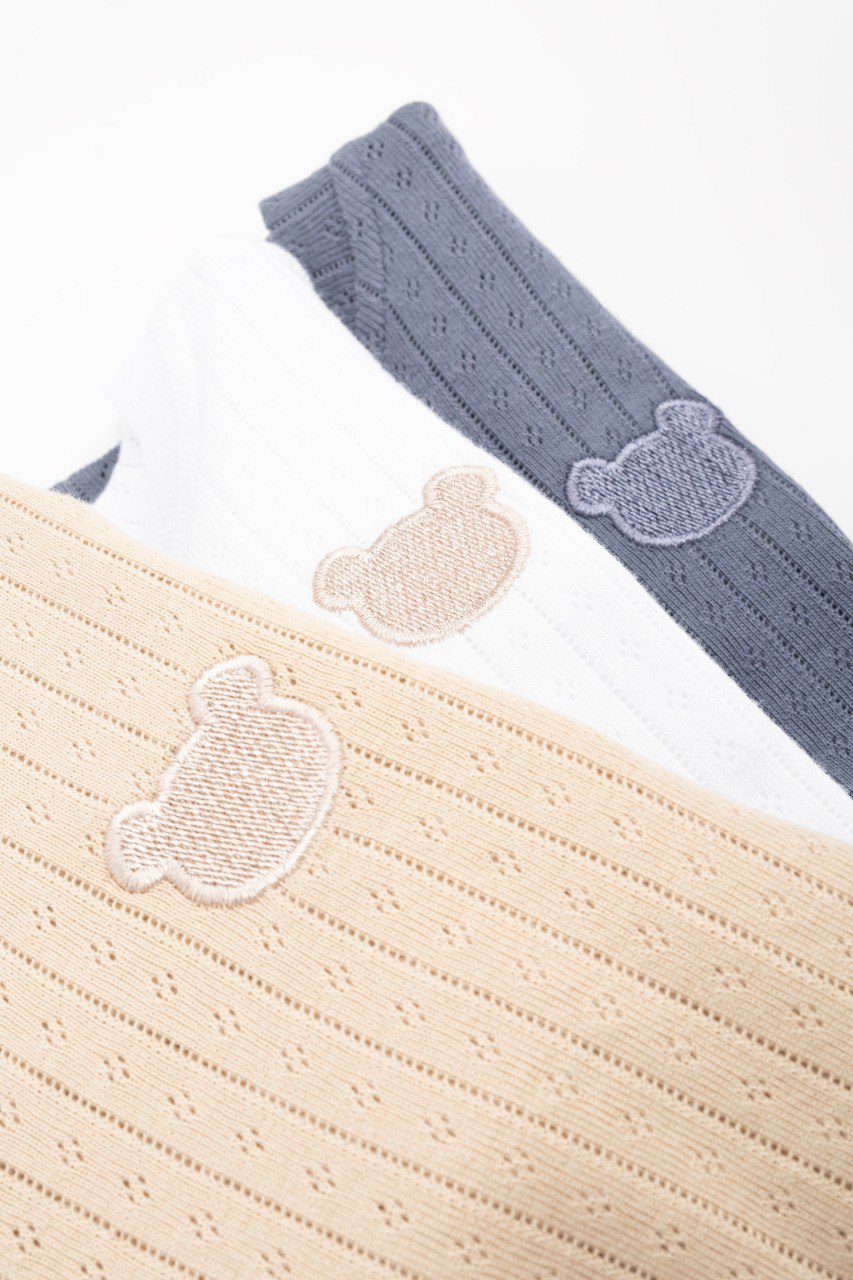 Pyjama enfant 2 pièces en coton - Ours bleu