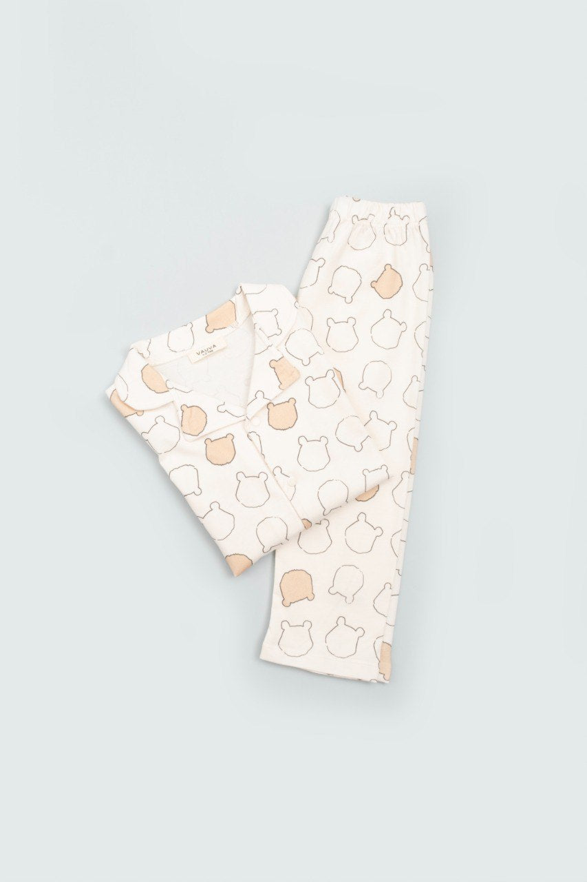 Pyjama enfant 2 pièces en coton - Ours