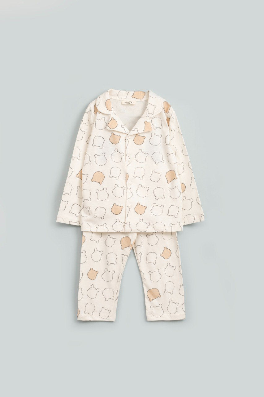Pyjama enfant 2 pièces en coton - Ours