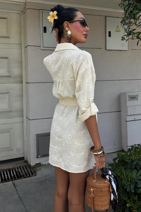Robe chemise courte